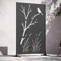 Modern Shade 4x6 FT Metal Privacy Screen - Perch & Meadow